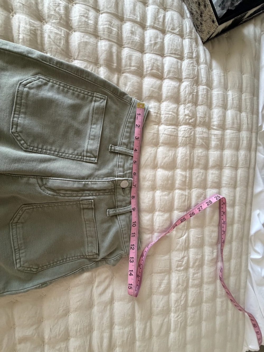 Quince | Short 28" French Terry Wide Leg Pants in Faded Cargo - Picture 12 of 12